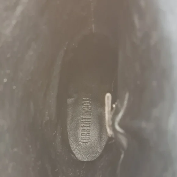 Current Mood stylish black and white Women's Platform heeled cowboy Boots - Picture 10 of 13